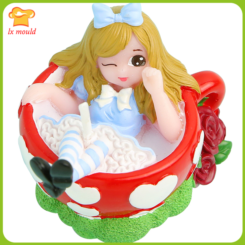 Candle Supplies Eu - Princess 3D Cup Silicone Birthday Candle