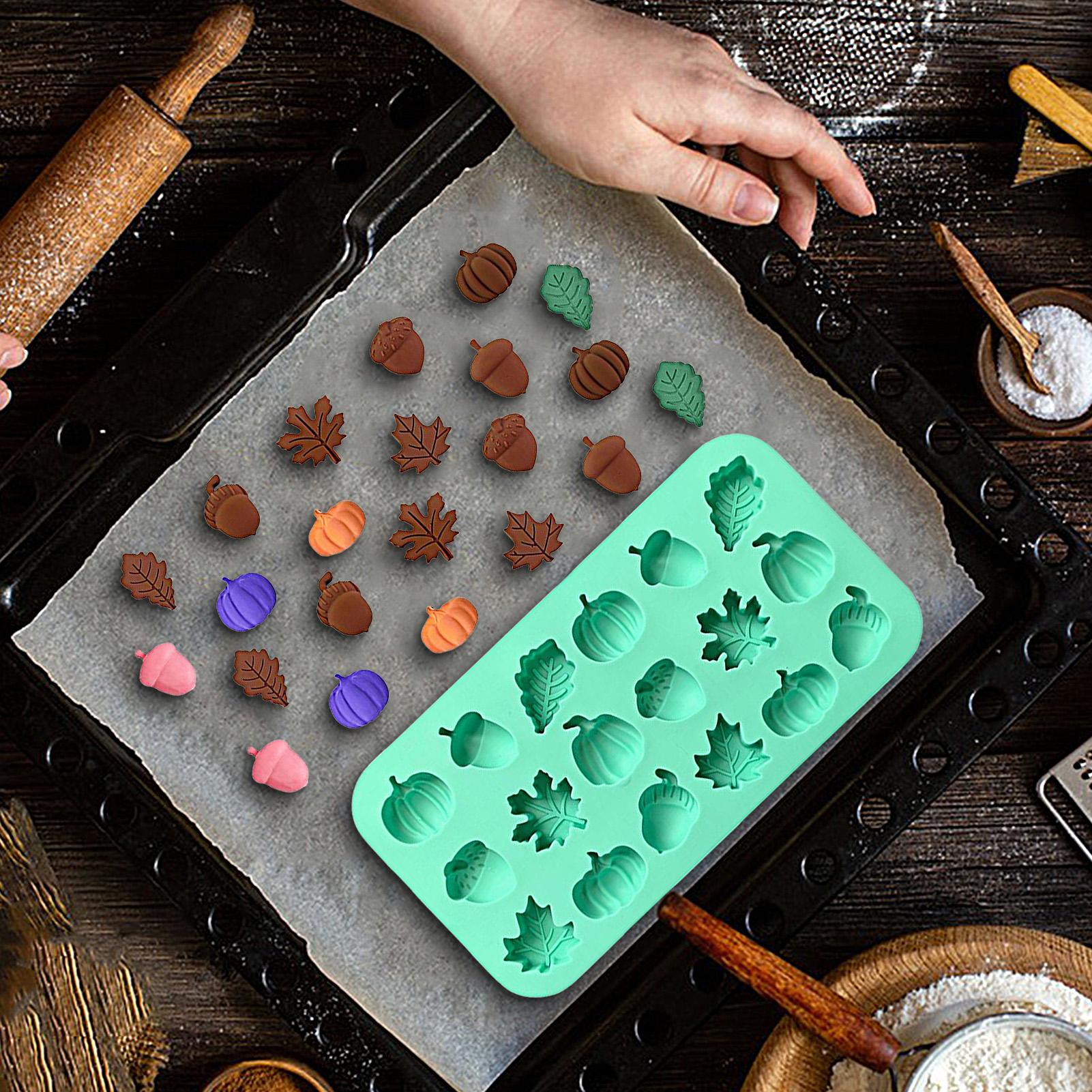Candle Supplies To Make Candles - 18-Cavity Silicone Baking Molds Multipurpose Cupcake