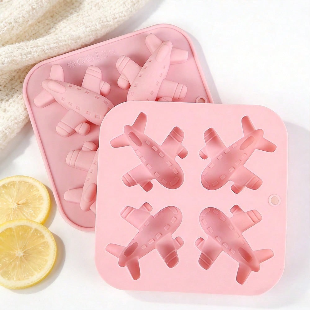4 Cavity Airplane Silicone Mol - огляд і ціна Candle Making Supplies Kit