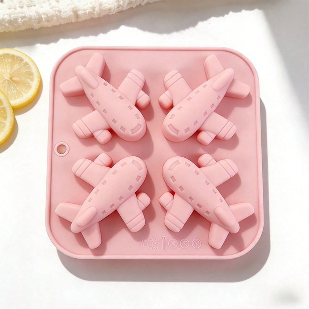 4 Cavity Airplane Silicone Mol - огляд і ціна Candle Making Supplies Kit
