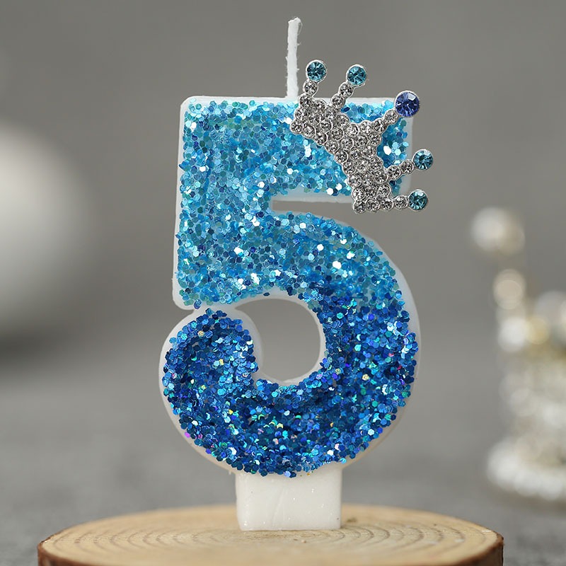 Creative Peacock Blue Crown Di - огляд і ціна Candle Supply