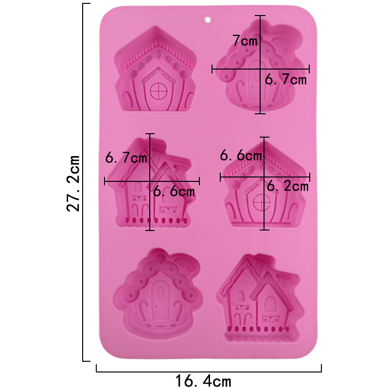 Gingerbread House Baking Silic - огляд і ціна Candle Supplies Eu