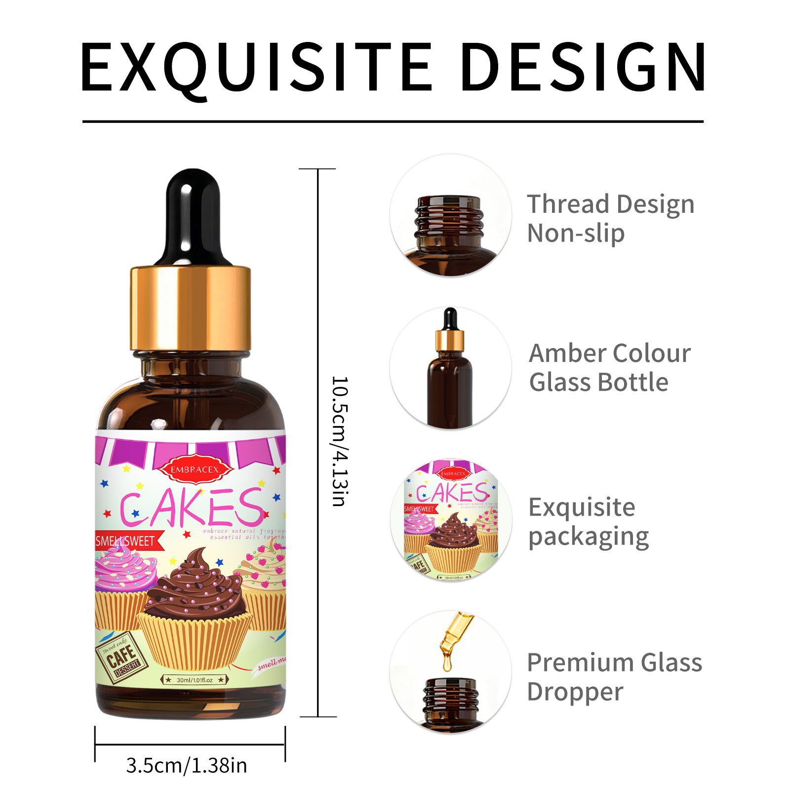30ml Cakes Essential Oil Car S - огляд і ціна Candle Supplies Fragrance Oil
