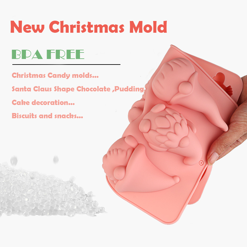6-Cavity Christmas Gnome Cake  - огляд і ціна Candle Making Supplies Online
