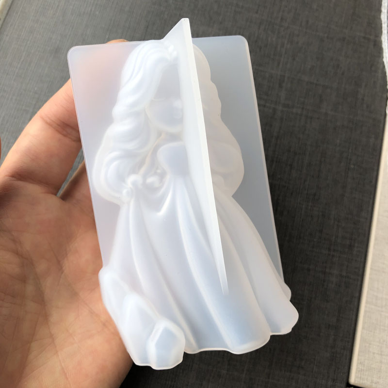 3D Cute Princess Silicone Cand - огляд і ціна Candle Making Supplies Online