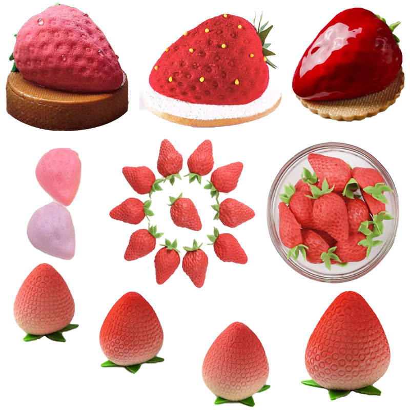 3D Strawberry Design Fruit Mou - огляд і ціна Candle Supplies Eu