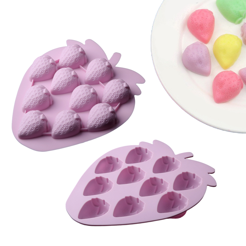 3D Strawberry Design Fruit Mou - огляд і ціна Candle Supplies Eu