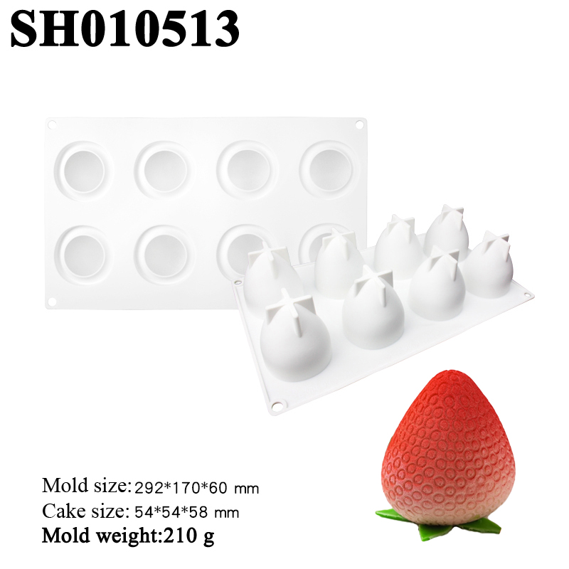 3D Strawberry Design Fruit Mou - огляд і ціна Candle Supplies Eu