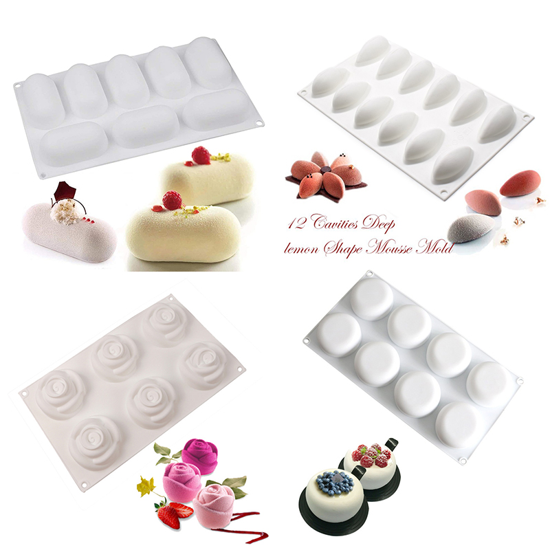 Mousse Cake Silicone Mold Onio - огляд і ціна Candle Supplies Eu