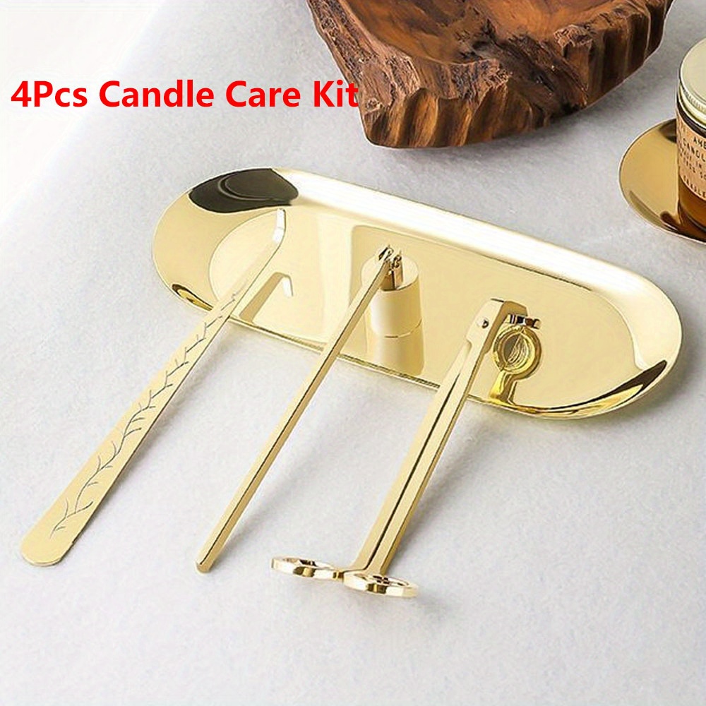 4pcs/set Luxury Candle Care Ki - огляд і ціна Candle Making Supplies Online