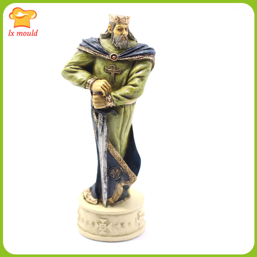 3D Chess Silicone Fondant Mold - огляд і ціна Candle. Queen