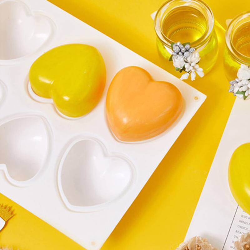 3D Mousse Cake Baking Mold Hea - огляд і ціна Candle Supplies Eu