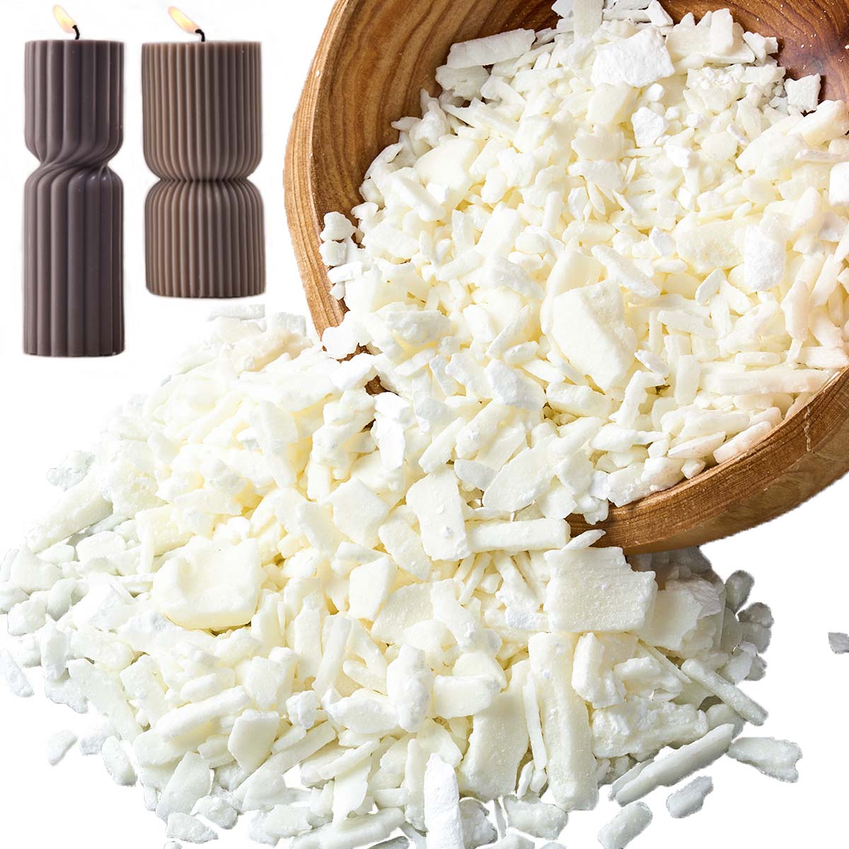1 Pounds Pure White Soy Wax Fo - огляд і ціна Candle Making Supplies Online