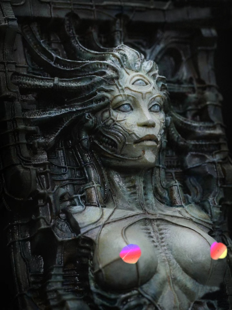Silicone Mold Alien Queen DIY  - огляд і ціна Candle. Queen