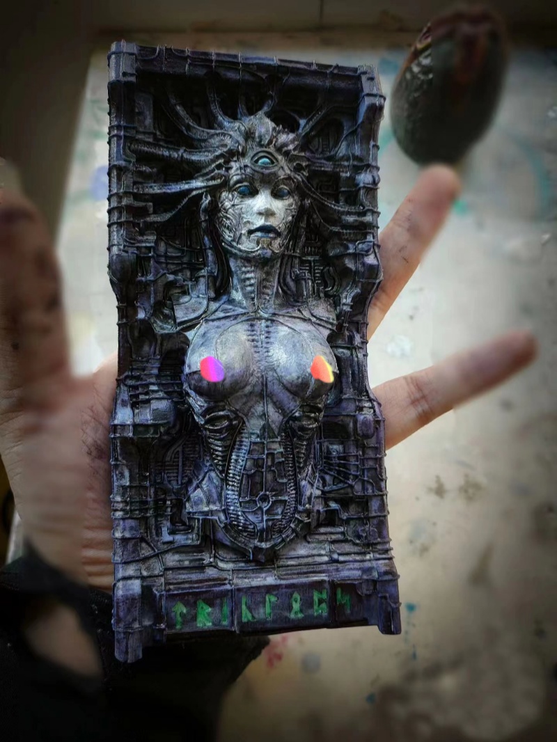 Silicone Mold Alien Queen DIY  - огляд і ціна Candle. Queen