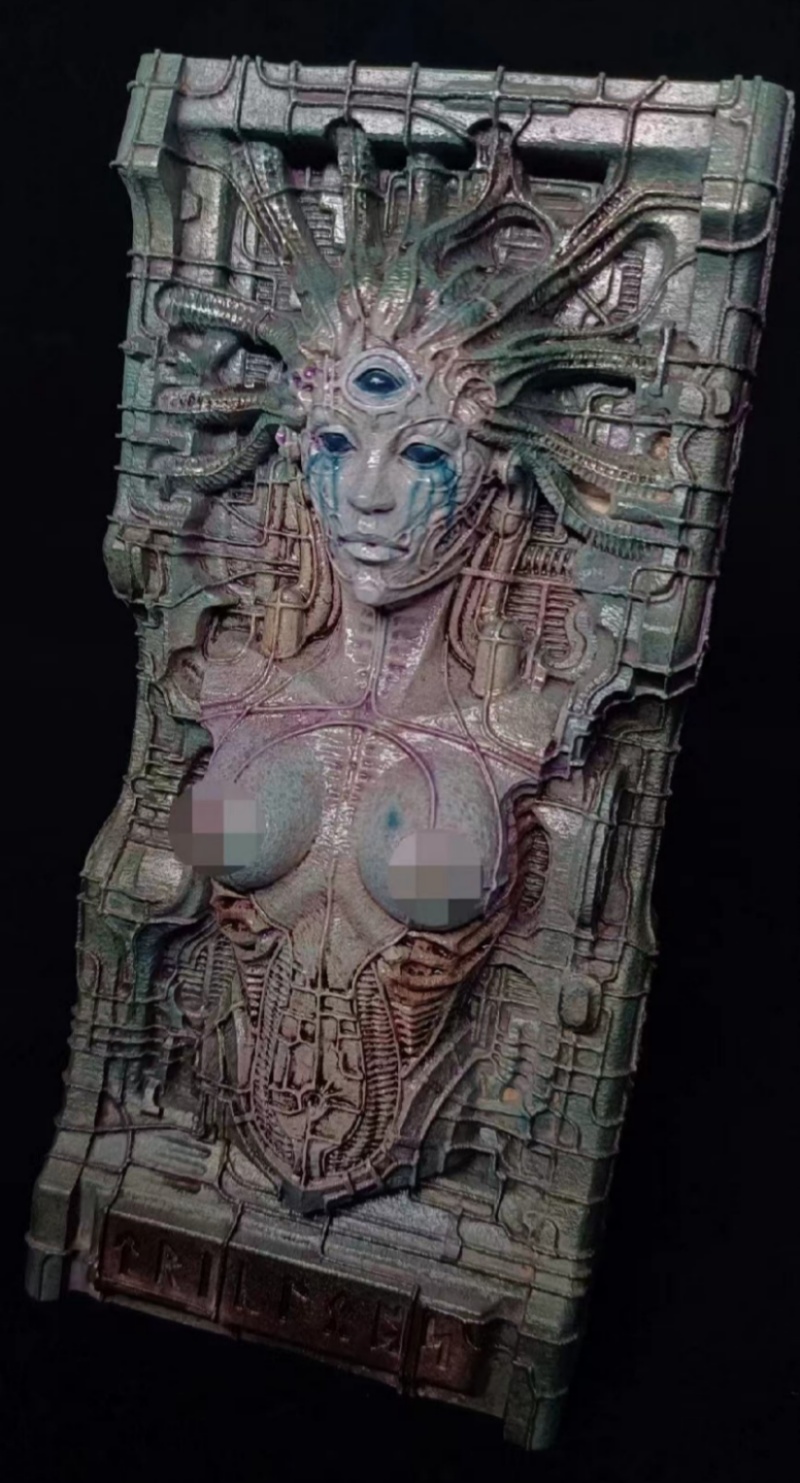Silicone Mold Alien Queen DIY  - огляд і ціна Candle. Queen