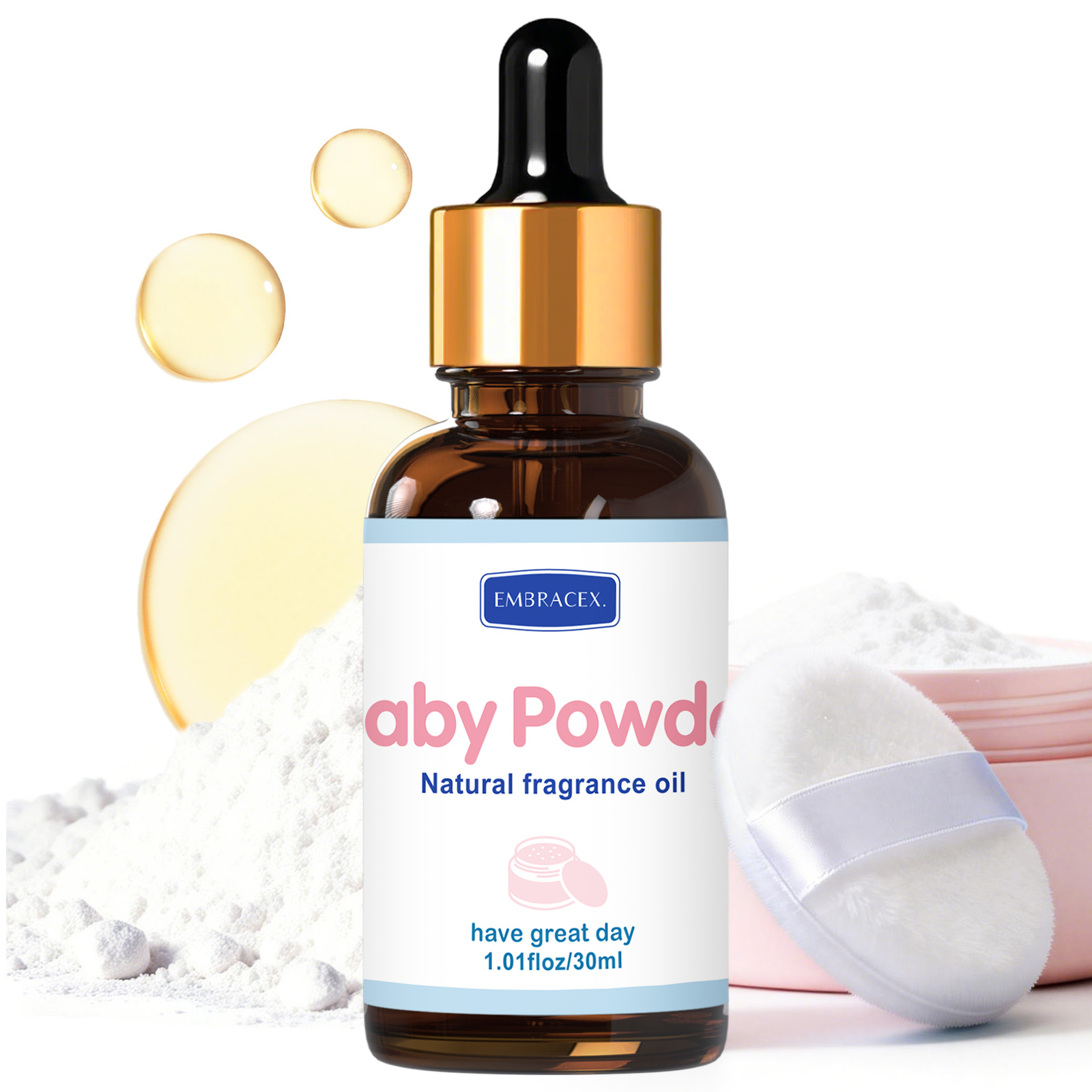 30ml Baby Powder Essential Oil - огляд і ціна Candle Supplies Fragrance Oil