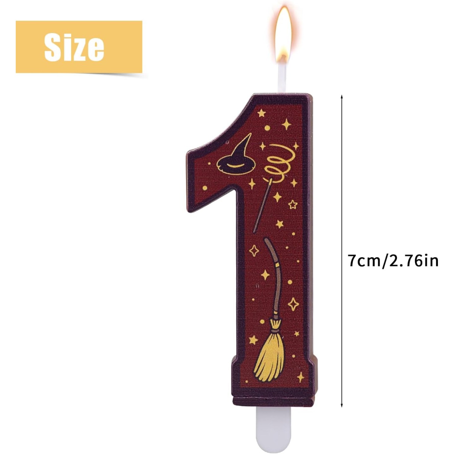 1 Set Number 0-9 Magical Theme - огляд і ціна Candle Supply