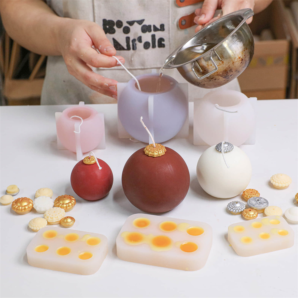 Nicole Christmas Bauble Candle - огляд і ціна Candle Making Supplies Kit