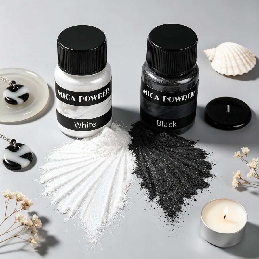 2/24 color metal pigment powde - огляд і ціна Candle Making Supplies Kit