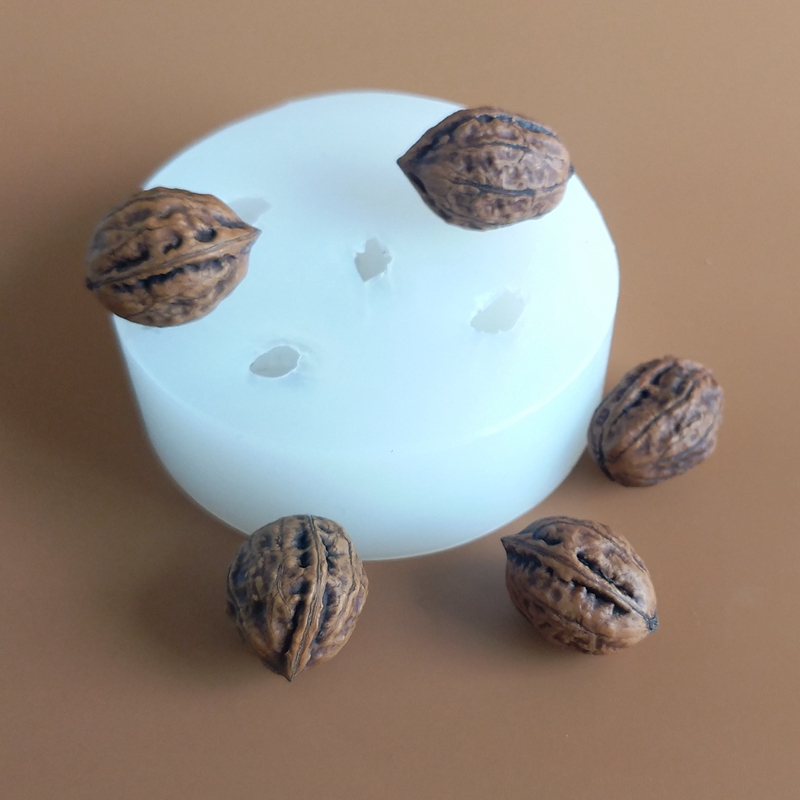 3d Small Walnut Silicone Molds - огляд і ціна Candle Supplies Eu
