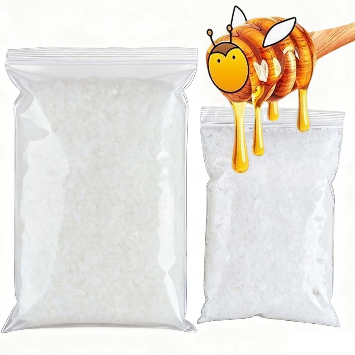 200g-1000g White Beeswax Pure  - огляд і ціна Candle Making Supplies Online