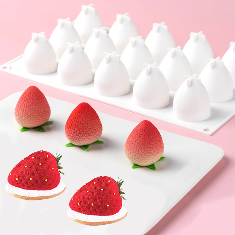 DIY Fruit Mousse Moulds Strawb - огляд і ціна Candle Supplies Eu
