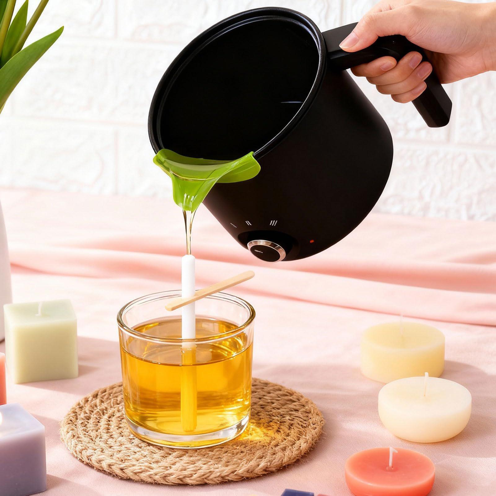 Candle Wax Melting Pot 1.5L La - огляд і ціна Candle Making Supplies Kit