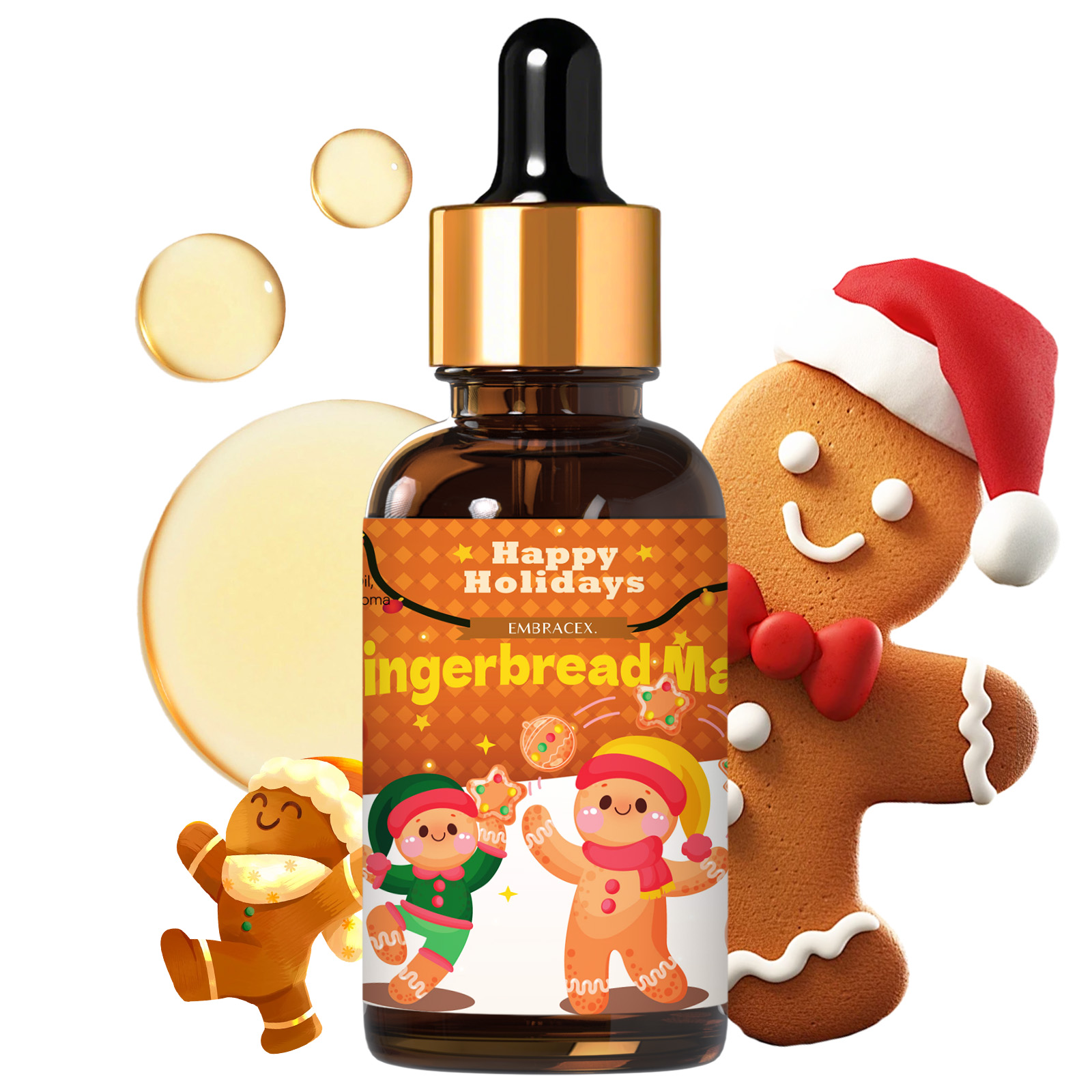 30ml Gingerbread Man  Essentia - огляд і ціна Candle Supplies Fragrance Oil