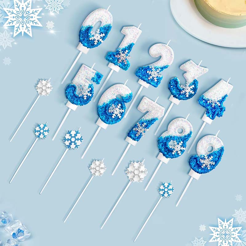 Frozen Birthday Candle Snow Qu - огляд і ціна Candle. Queen