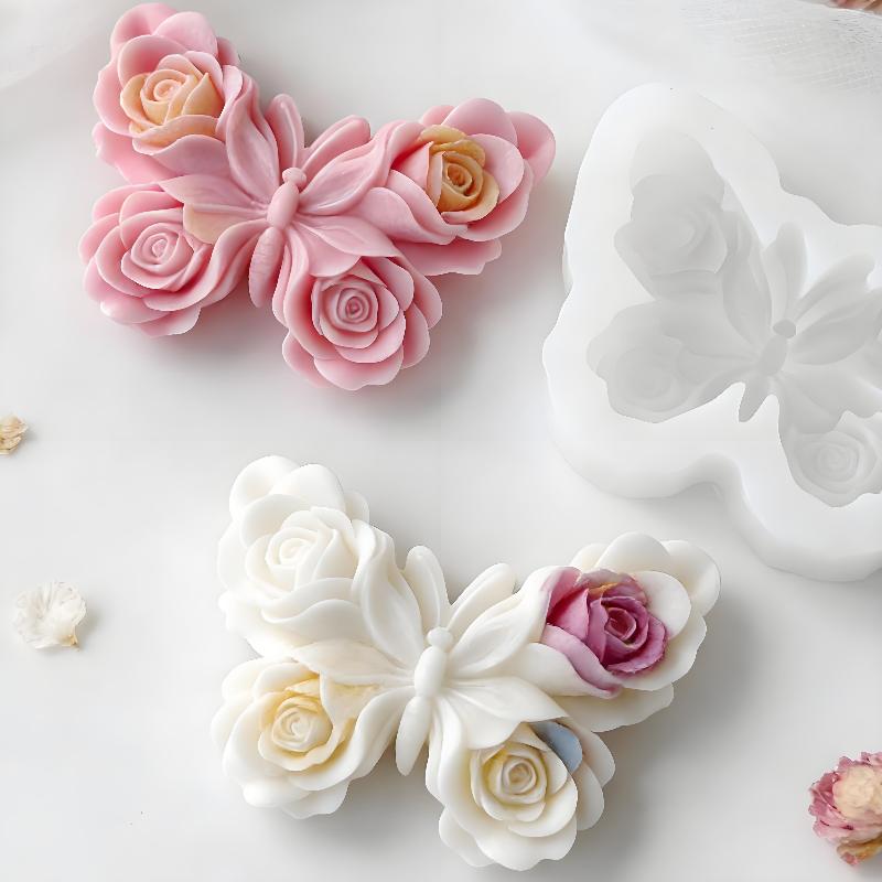 DIY Rose Butterfly Form Silico - огляд і ціна Candle Supplies To Make Candles