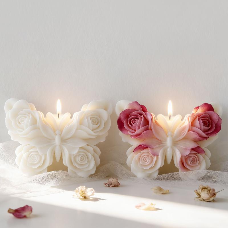 DIY Rose Butterfly Form Silico - огляд і ціна Candle Supplies To Make Candles