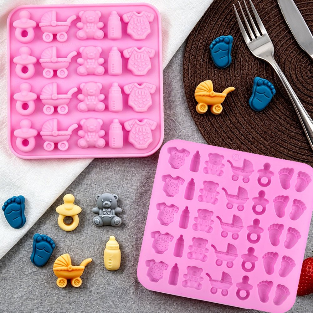 2pcs Silicone Mold Set 35-Cavi - огляд і ціна Candle Making Supplies Kit