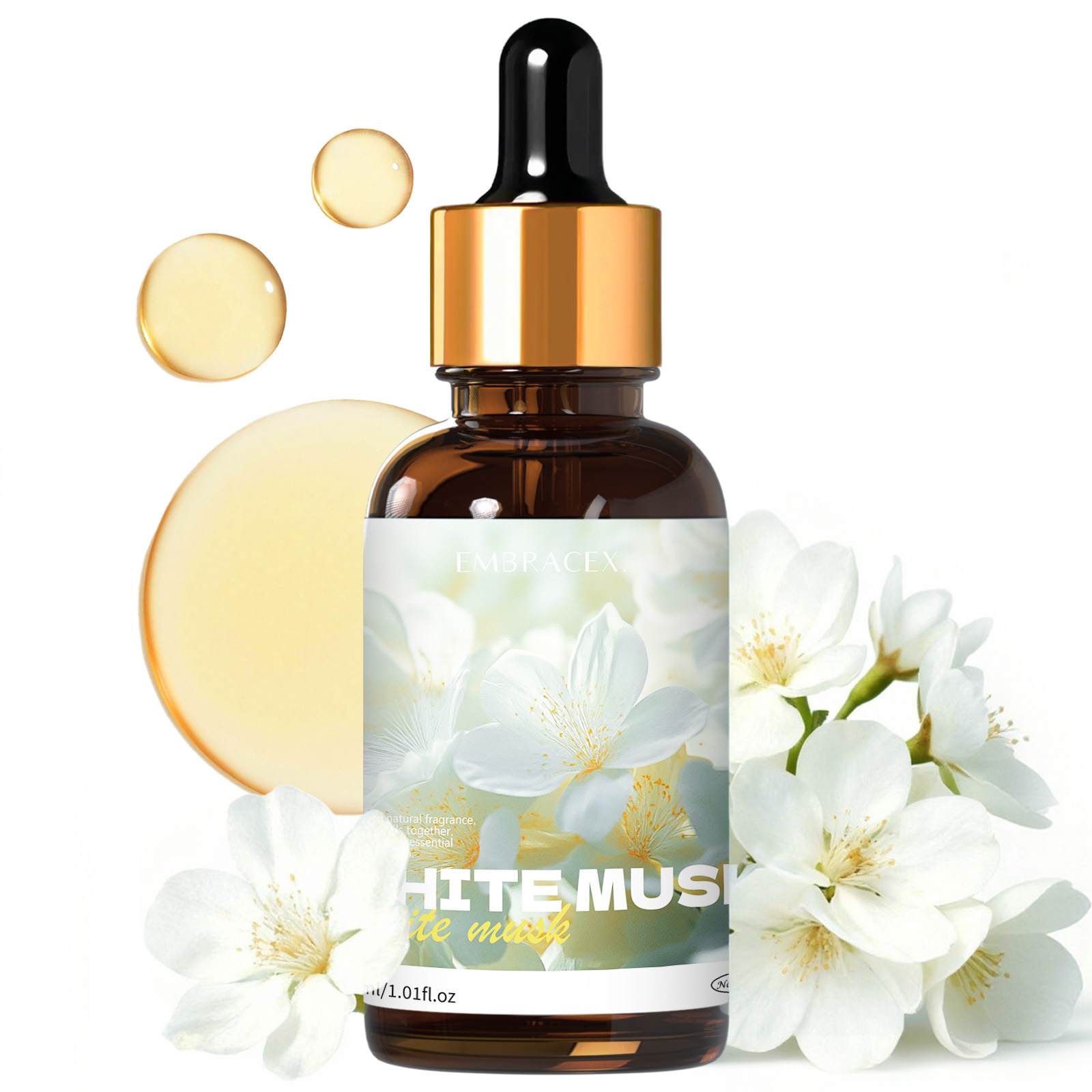 30ml White Musk Essential Oil  - огляд і ціна Candle Supplies Fragrance Oil