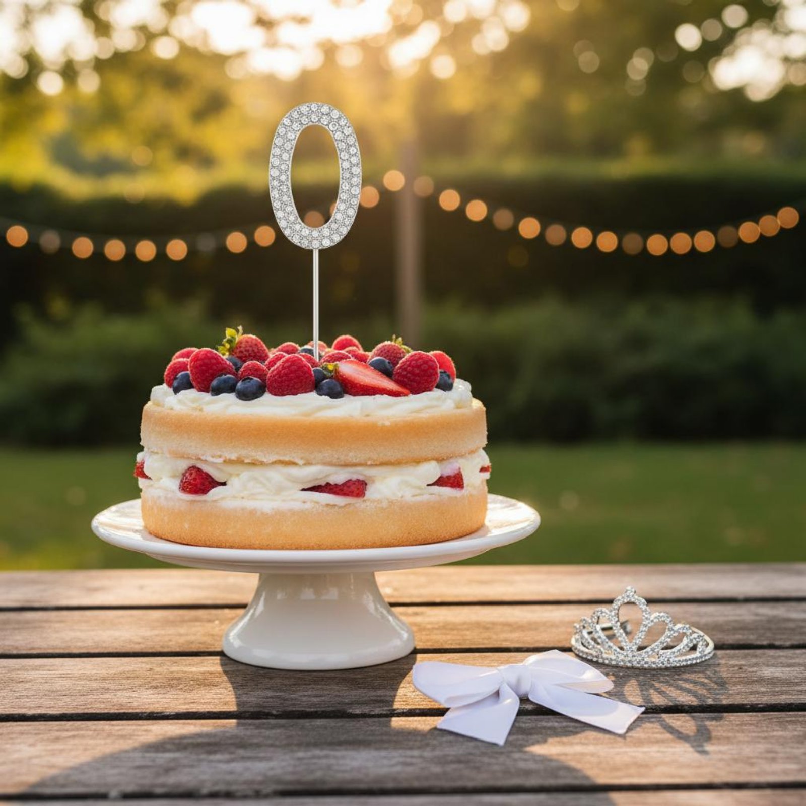 Crystal Crown Cake Topper Spar - огляд і ціна Candle. Queen